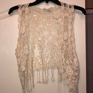 Crochet cover up